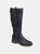 Journee Collection Women's Extra Wide Calf Carly Boot - Navy