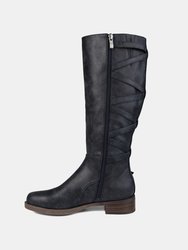 Journee Collection Women's Extra Wide Calf Carly Boot