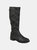 Journee Collection Women's Extra Wide Calf Carly Boot - Black