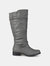 Journee Collection Women's Extra Wide Calf Harley Boot