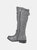 Journee Collection Women's Extra Wide Calf Harley Boot