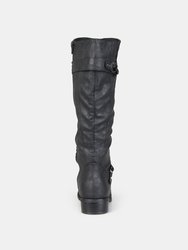 Journee Collection Women's Extra Wide Calf Harley Boot