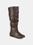 Journee Collection Women's Extra Wide Calf Jayden Boot - Brown