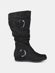 Journee Collection Women's Extra Wide Calf Jester-01 Boot