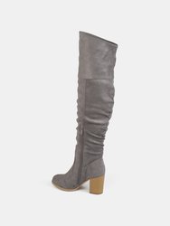 Journee Collection Women's Extra Wide Calf Kaison Boot