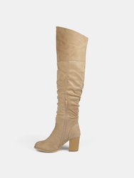 Journee Collection Women's Extra Wide Calf Kaison Boot