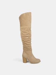 Journee Collection Women's Extra Wide Calf Kaison Boot