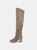 Journee Collection Women's Extra Wide Calf Kaison Boot