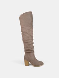 Journee Collection Women's Extra Wide Calf Kaison Boot