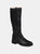 Journee Collection Women's Extra Wide Calf Meg Boot - Black