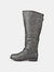 Journee Collection Women's Extra Wide Calf Spokane Boot