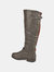 Journee Collection Women's Extra Wide Calf Spokane Boot