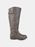 Journee Collection Women's Extra Wide Calf Spokane Boot