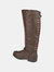 Journee Collection Women's Extra Wide Calf Spokane Boot