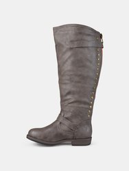 Journee Collection Women's Extra Wide Calf Spokane Boot