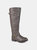 Journee Collection Women's Extra Wide Calf Spokane Boot - Taupe