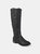 Journee Collection Women's Extra Wide Calf Taven Boot - Black