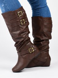Journee Collection Women's Extra Wide Calf Tiffany Boot