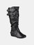 Journee Collection Women's Extra Wide Calf Tiffany Boot - Black