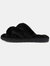 Journee Collection Women's Faux Fur Quiet Slipper