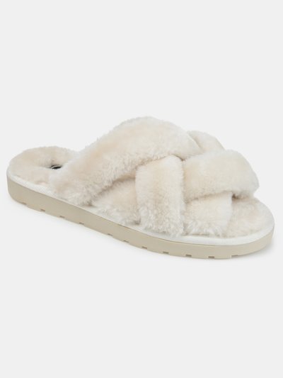 Journee Collection Journee Collection Women's Faux Fur Quiet Slipper product