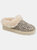 Journee Collection Women's Faux Fur Trim Whisp Slipper - Animal