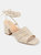 Journee Collection Women's Felisity Pump - Sand