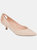 Journee Collection Women's Goldie Kitten Heel - Nude