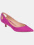 Journee Collection Women's Goldie Kitten Heel - Magenta