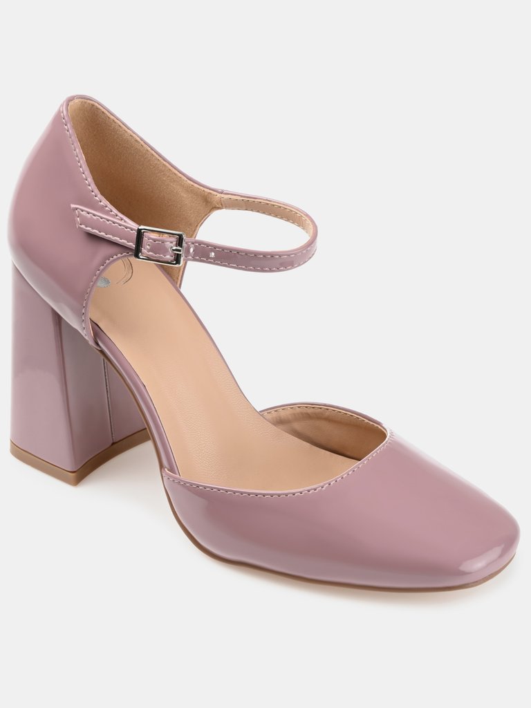 Journee Collection Women's Hesster Pump - Purple