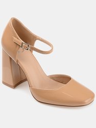 Journee Collection Women's Hesster Pump - Tan