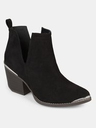 Journee Collection Women's Issla Bootie - Black