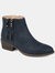 Journee Collection Women's Jayda Bootie - Navy