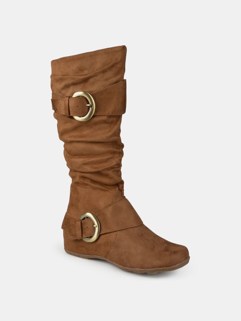 Journee Collection Women's Jester-01 Boot - Camel