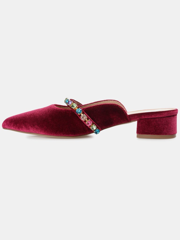 Journee Collection Women's Jewel Flat