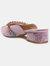 Journee Collection Women's Jewel Flat