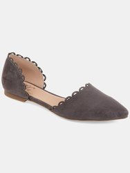 Journee Collection Women's Jezlin Flat - Grey