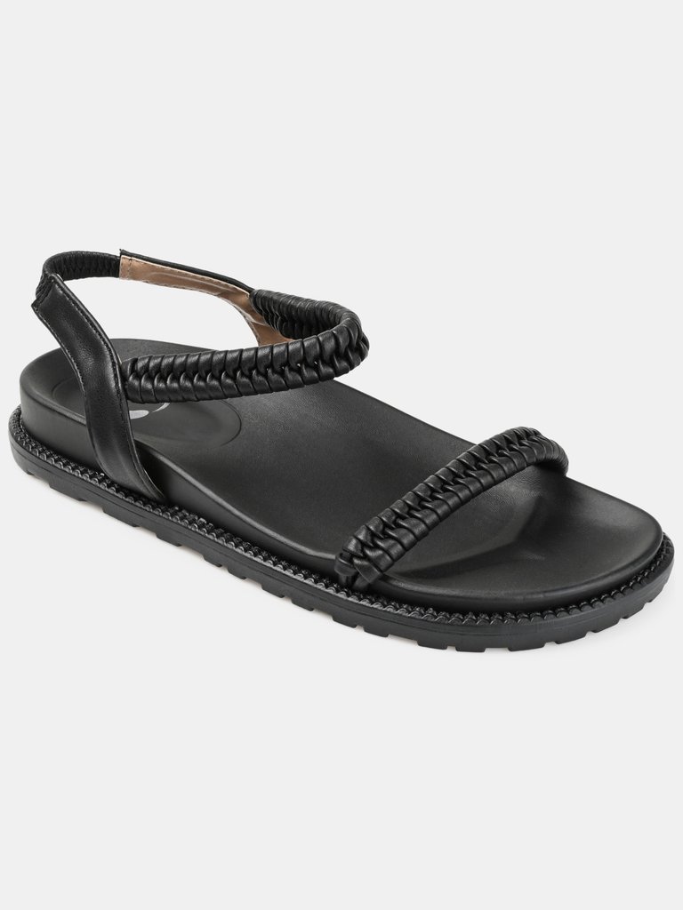 Journee Collection Women's Josee Sandal - Black