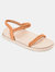 Journee Collection Women's Josee Sandal - Tan