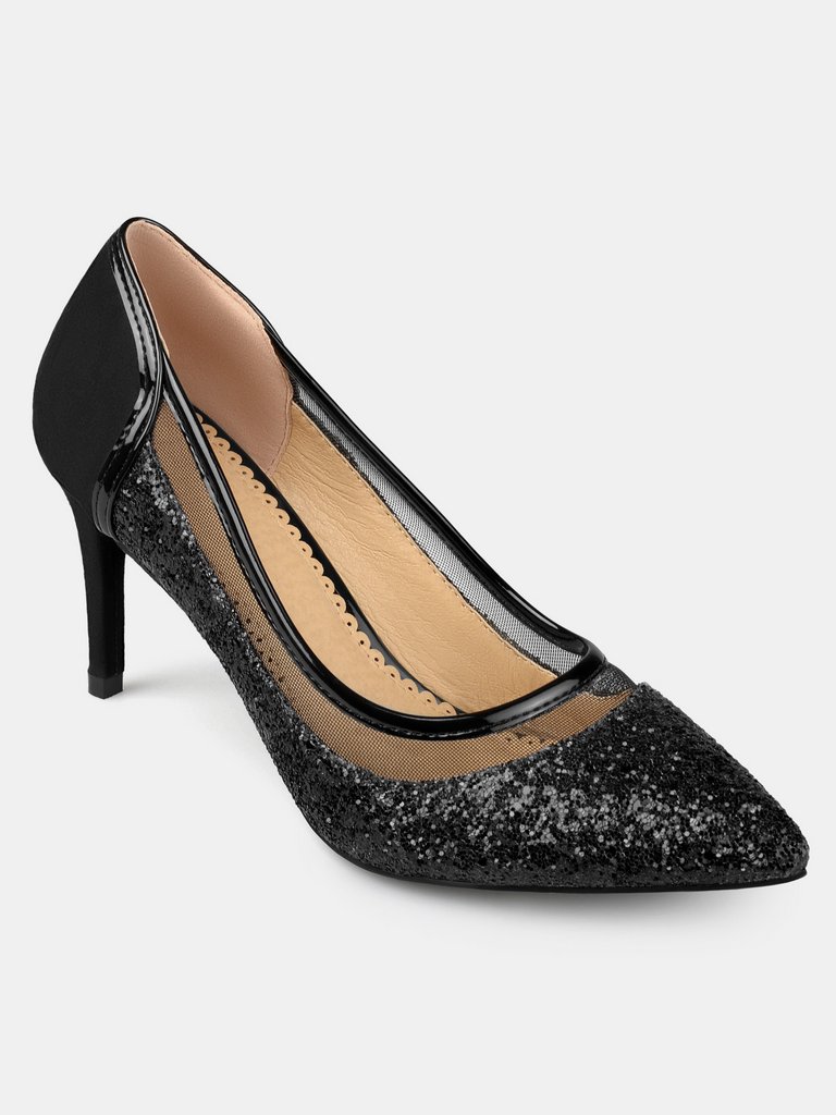 Journee Collection Women's Kalani Pump - Black