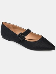 Journee Collection Women's Karissa Flat - Black