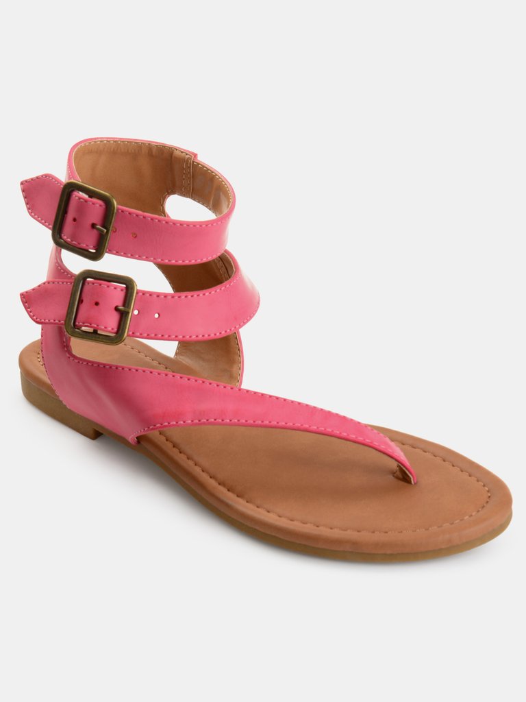 Journee Collection Women's Kyle Sandal - Pink