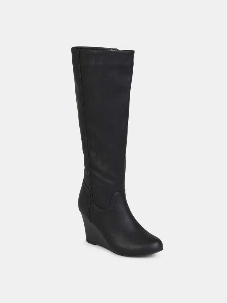 Journee Collection Women's Langly Boot - Black