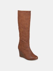 Journee Collection Women's Langly Boot - Brown