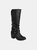 Journee Collection Women's Late Boot - Black