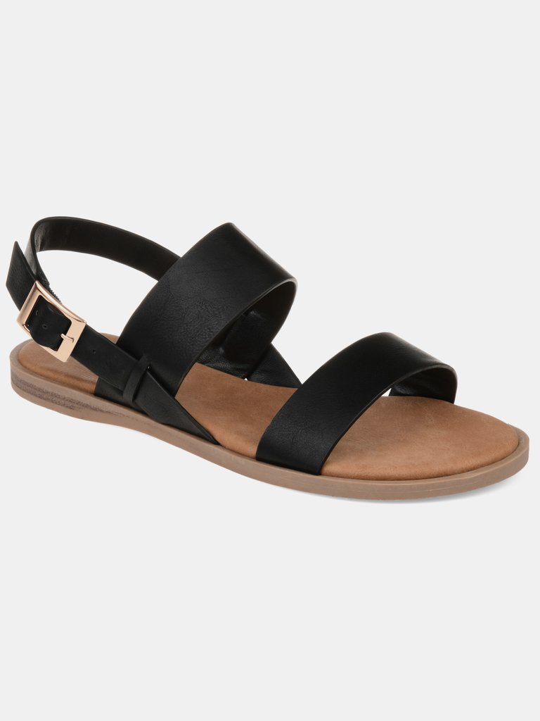 Journee Collection Women's Lavine Sandal - Black