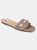 Journee Collection Women's Leonie Slide - Brown