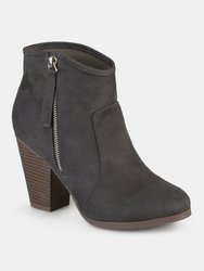 Journee Collection Women's Link Bootie - Charcoal