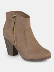 Journee Collection Women's Link Bootie - Taupe