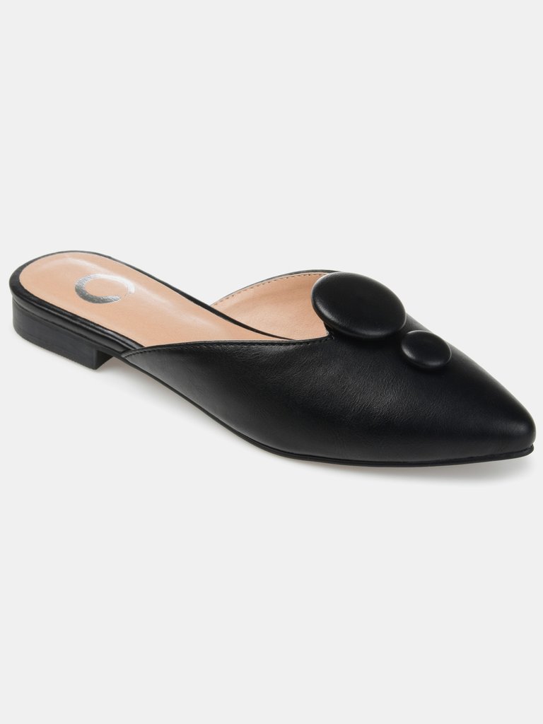 Journee Collection Women's Mallorie Mule  - Black